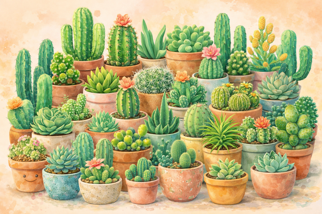 Vasos para Cactos: Como Escolher o&nbsp;Ideal