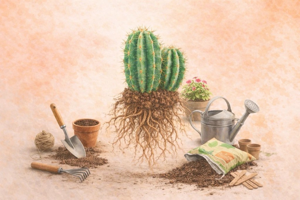 Como enraizar um cacto que chegou sem&nbsp;raízes