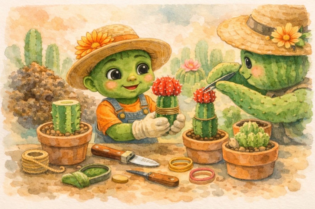 Como e por que enxertar&nbsp;cactos